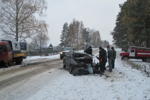 В Мышкинском районе столкнулись два автомобиля – есть пострадавшие
