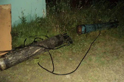 В Рыбинске сгорели гаражи