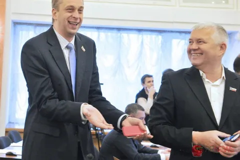 На очередном заседании муниципалитета Ярославля рассмотрено более двадцати вопросов. Фоторепортаж