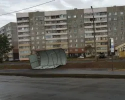 В Ярославле летали остановки общественного транспорта