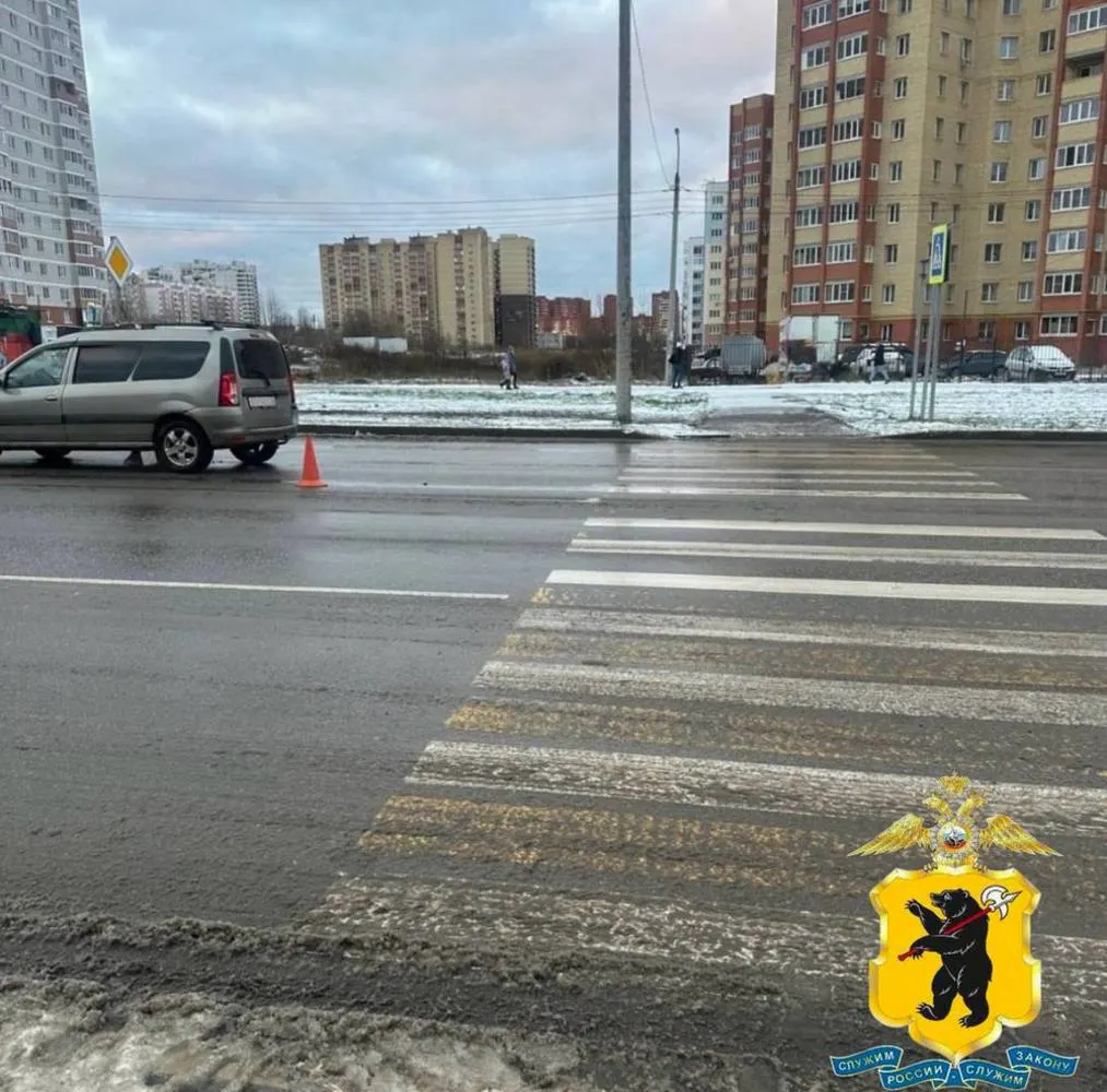 В Ярославле в ДТП пострадала девушка-пешеход