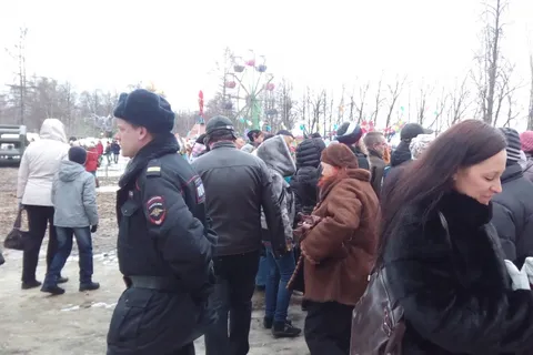 Двенадцать тысяч человек приняли участие в масленичных гуляньях в Ярославле