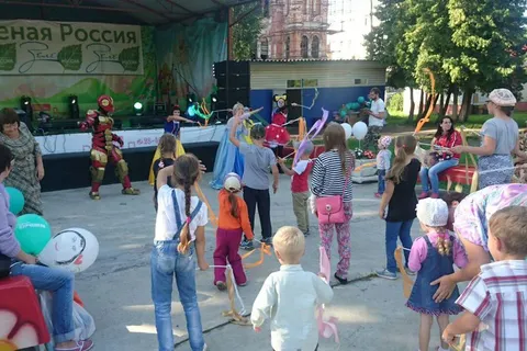 «Зеленая Россия» поздравила жителей Рыбинска с днем города