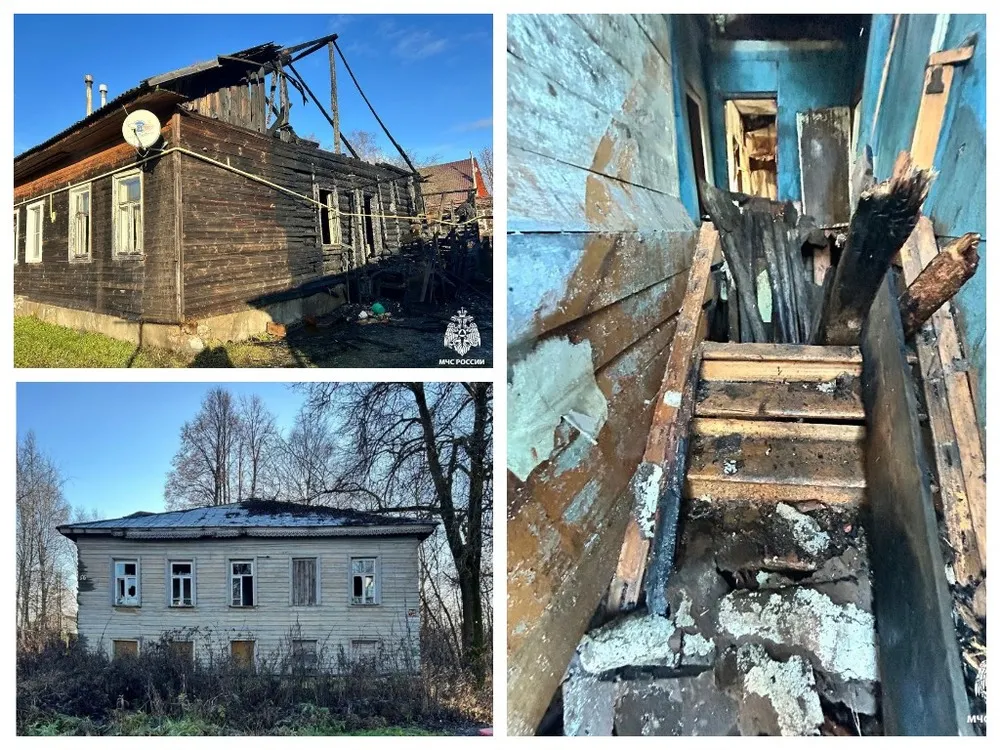 В ярославском райцентре зарегистрирована серия поджогов домов