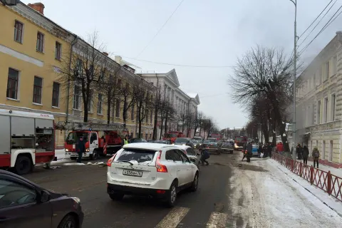 В Ярославле горел бар «Пинта»
