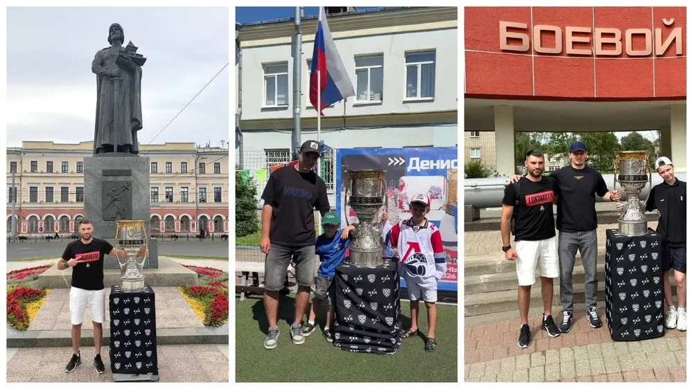 Кубок Гагарина побывал в ярославском детском саду