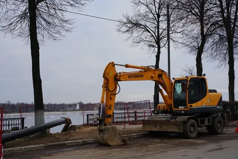 «Ярославльводоканал» проводит работы по замене дюкера через Волгу