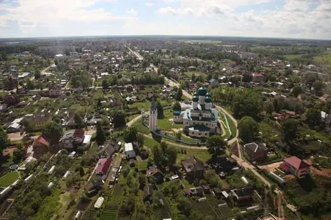 Над Ярославской областью  пролетел  воздушный крестный ход