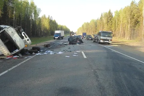 В Ярославской области погиб выехавший на встречку водитель