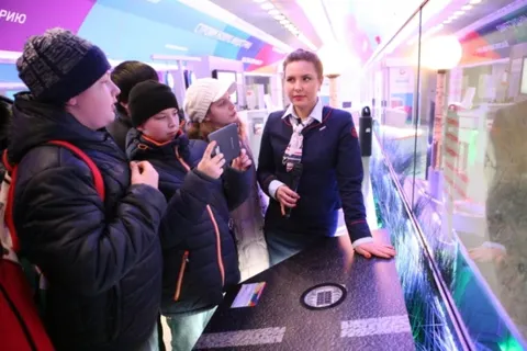 В Ярославле снова работала уникальная передвижная выставка РЖД