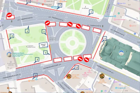 Центр Ярославля в субботу перекроют из-за театральной недели