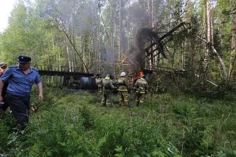 Пилот частного самолета, упавшего под Рыбинском, взлетел без разрешения