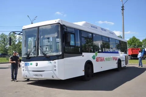 В Ярославле тестируют автобус на газомоторном топливе