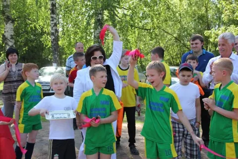 В Ярославле открыли новую спортивную площадку