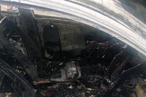 У лидера «Свободного Ярославля» сгорел автомобиль