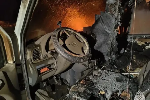 В селе под Переславлем в пожаре погиб человек