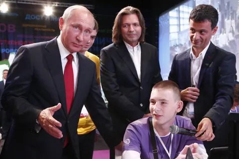 Открытый урок в Ярославле Путину удался