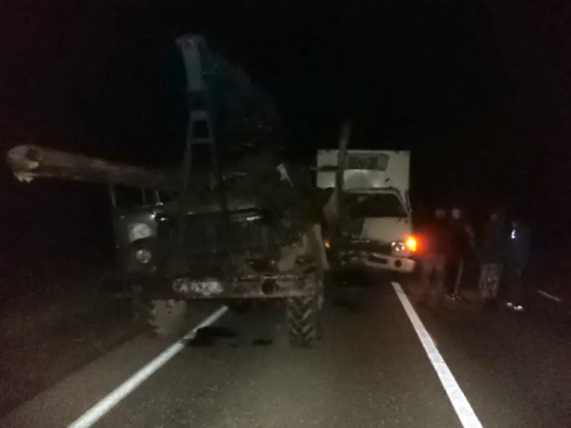 «ЗИЛ» и «Хундай» не разъехались ночью в Большесельском районе