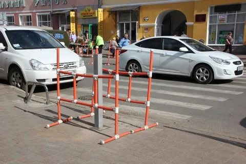 В центре Ярославля установлены новые ограничители движения