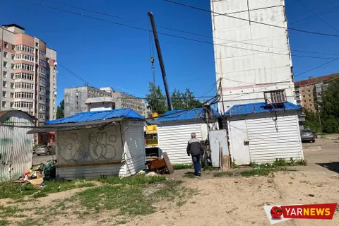 В Ярославле окончательно закрывается «Заволжский рынок»