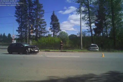 В Переславском районе водитель погибла в ДТП, не уступив дорогу