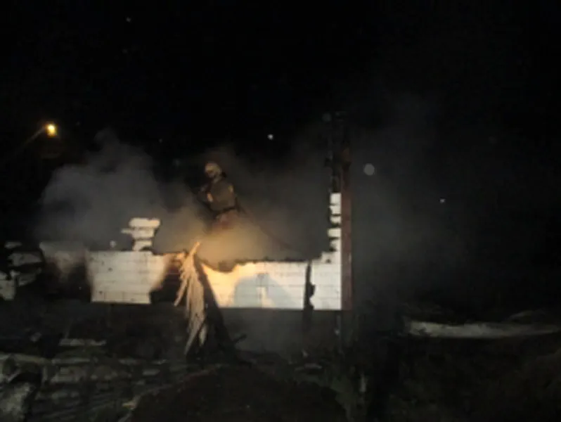 Под Ярославлем сгорел частный дом