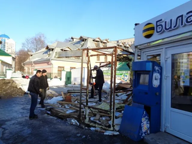 В Ярославле еще один собственник демонтировал «алкогольный» ларек