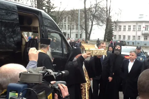 Десница Георгия Победоносца прибыла в Ярославль