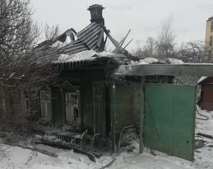 В Ярославле при пожаре в частном доме погиб мужчина