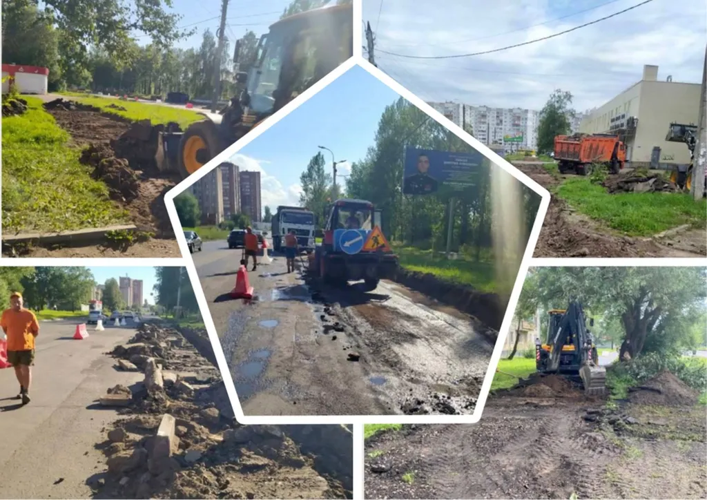 В Ярославле начали ремонтировать улицу Волгоградскую