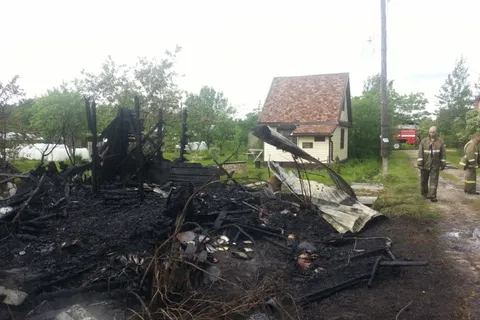 В Ярославской области при пожаре погиб мужчина