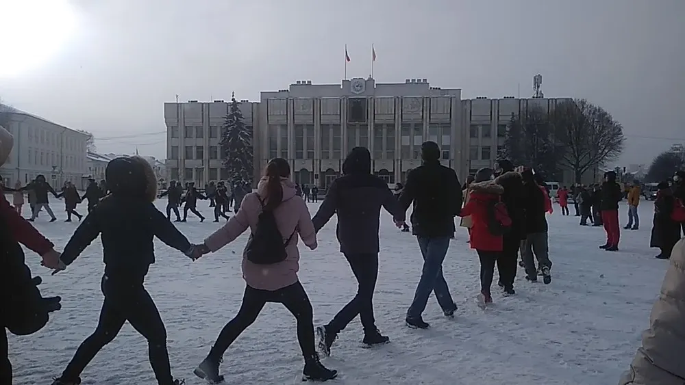 Полиция посчитала участников несанкционированных шествий в Ярославле
