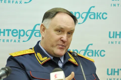 Руководитель СУ СК РФ по Ярославской области Олег Липатов: «Дело Урлашова движется к завершению». Фото с пресс конференции