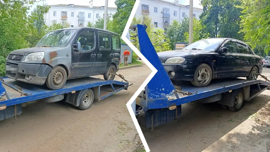 Из центра Ярославля эвакуируют брошенные авто