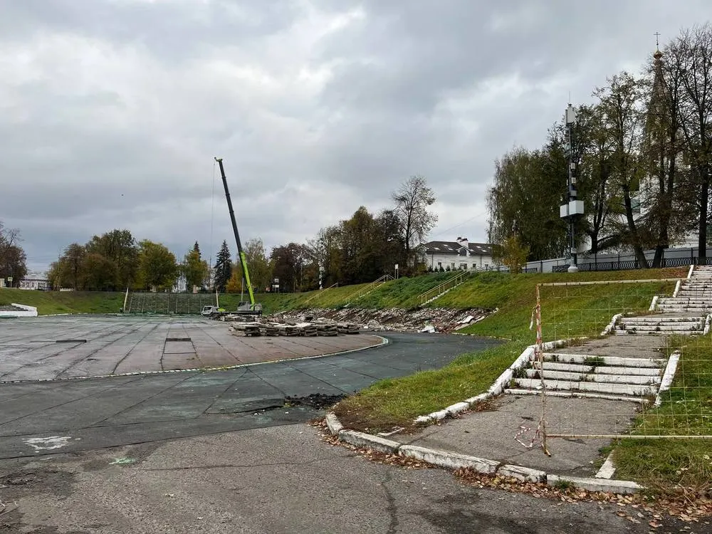 Стадион «Спартаковец» в Ярославле перестроят за год
