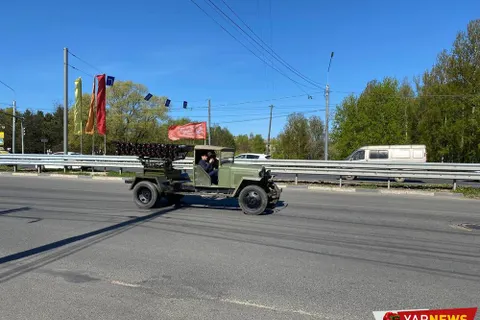 В Ярославле начался народный парад Победы