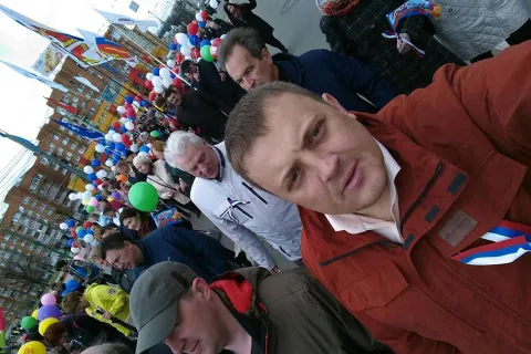 Ярославцы встретили Первомай шествием, митингом и концертом
