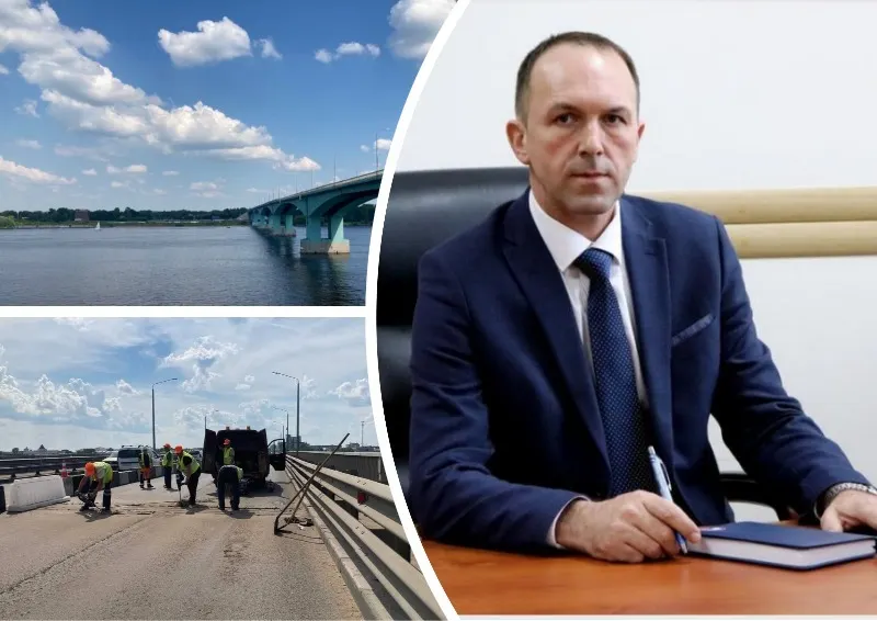 У подрядчика по ремонту Октябрьского моста поменялся директор