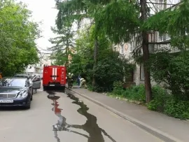 В Ярославле загорелся многоквартирный дом