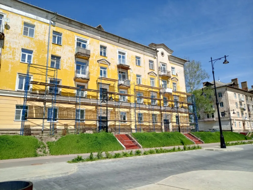 В Ярославской области стартовал капитальный ремонт фасадов