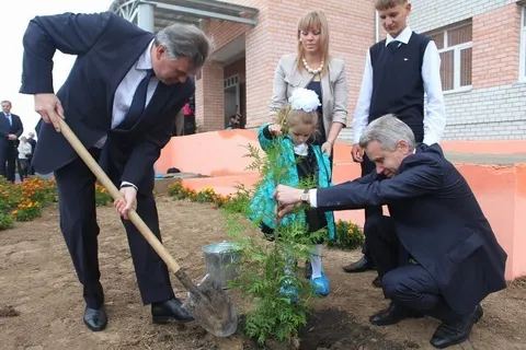 Новый учебный год ребята из села Дмитриевского Даниловского района Ярославской области начали в новой школе