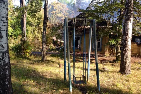 Под Ярославлем сгорел бывший детский психоневрологический санаторий «Скобыкино»