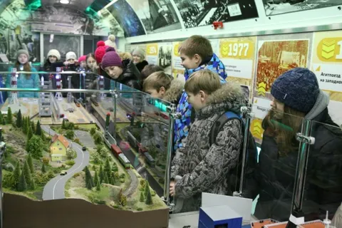 В Ярославле снова работала уникальная передвижная выставка РЖД