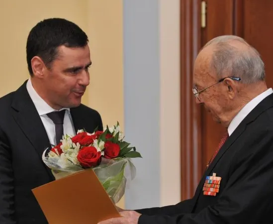 Сергею Овчинникову исполнилось 90 лет