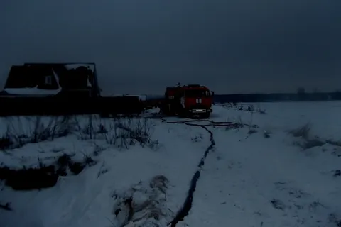 В Ярославской области во время пожара в частной бане погибли люди