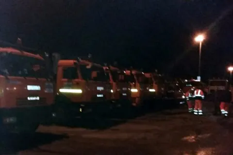 В Ярославле дорожники потренировались перед зимним содержанием дорог