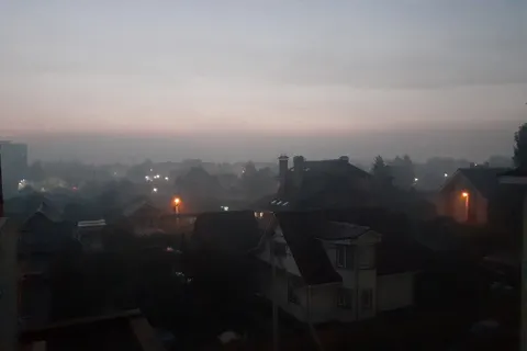 Рыбинск накрыл мусорный смог