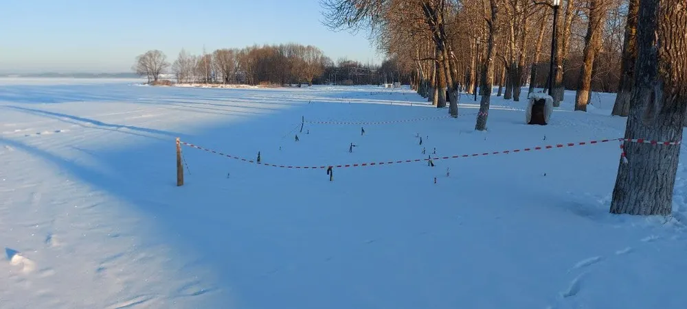 В Переславле продолжается благоустройство городского пляжа