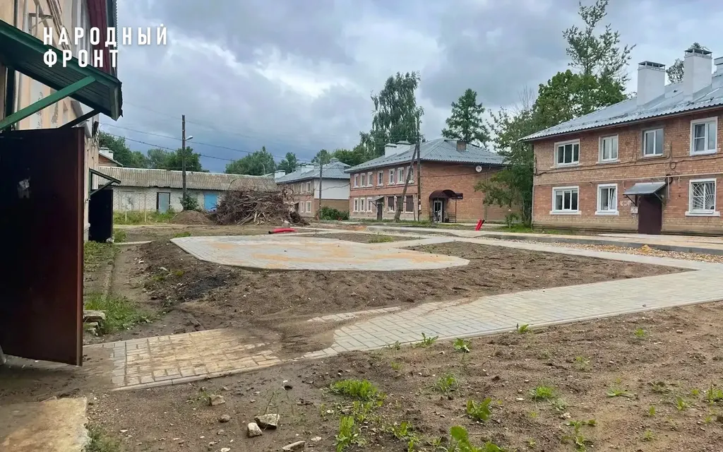 В Гаврилов-Яме после благоустройства дом оказался в зоне подтопления
