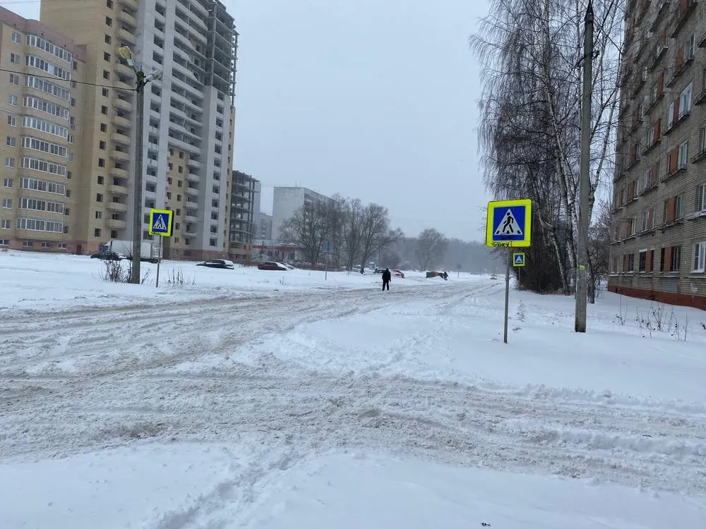 Тропки вместо тротуаров: по Ярославлю можно передвигаться только гуськом